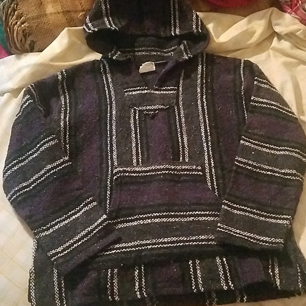 Purple Mexican style hoodie